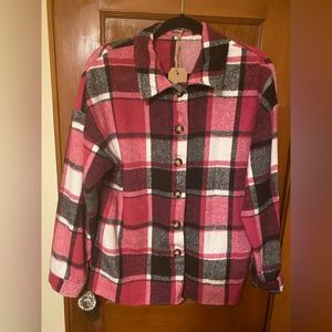 Women’s flannel shacket